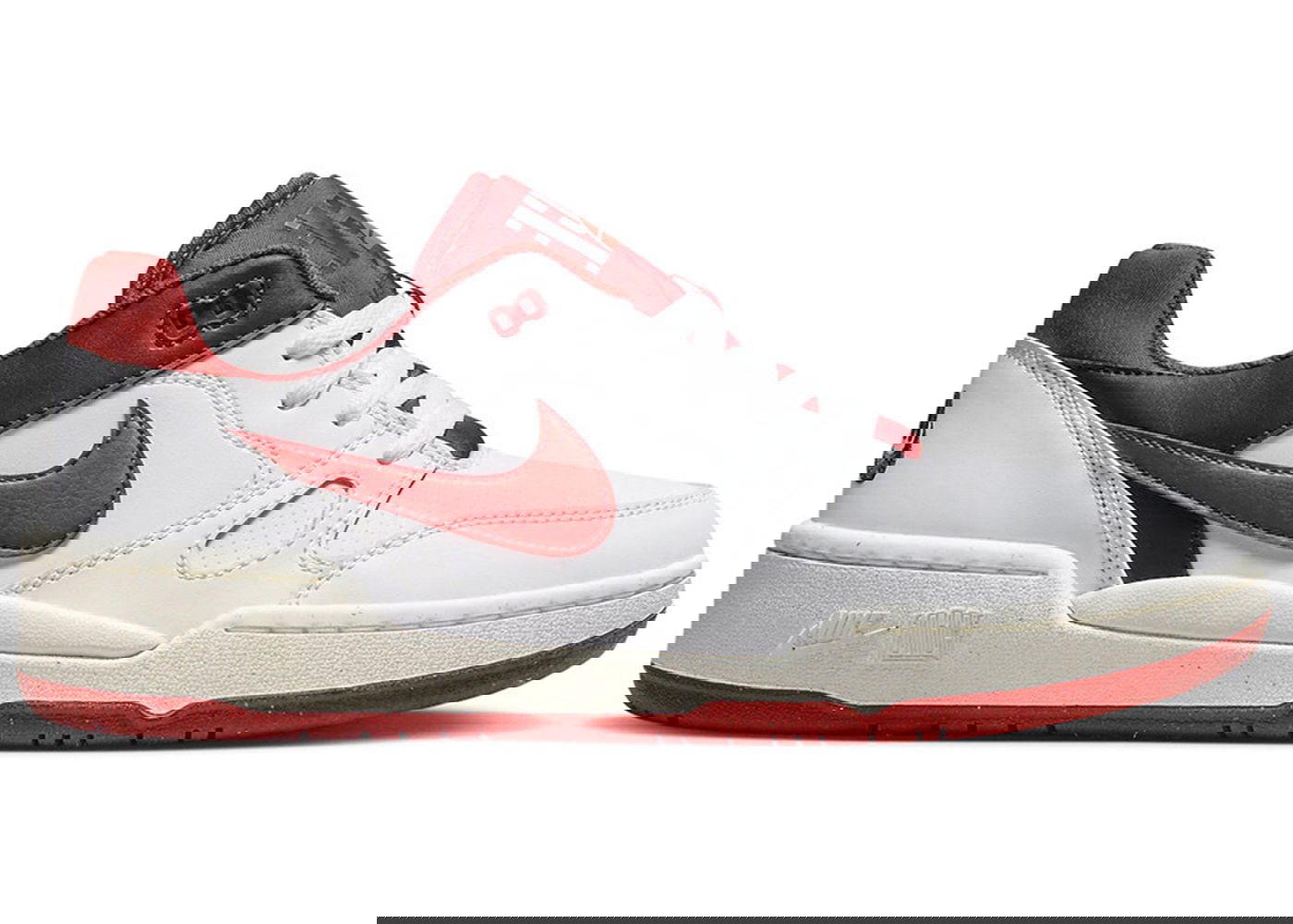 Sneakers og sko Nike Full Force Low White Red Black Hvid | FB1362-102, 0