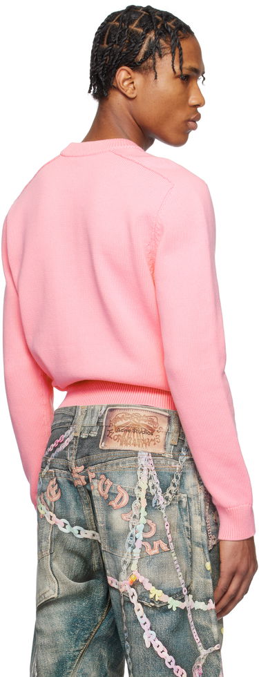 Sweater Acne Studios Acne Studios Knit Cotton Sweater Lyserød | C60102-, 2