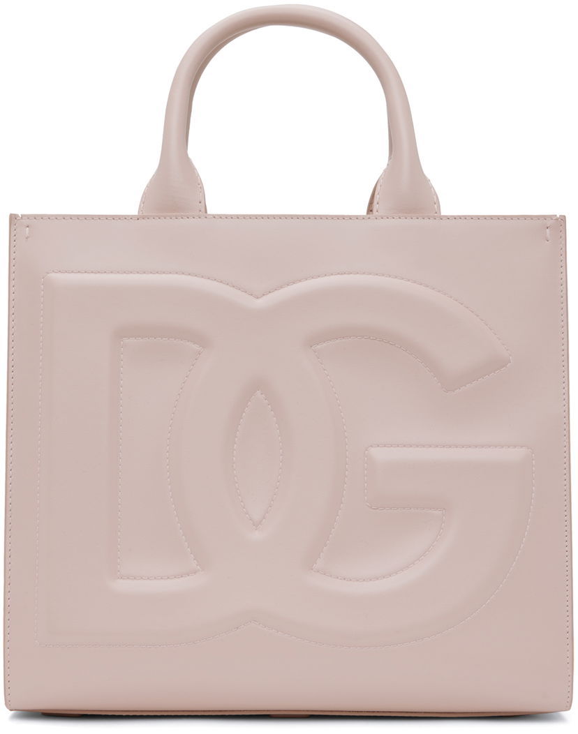 Mulepose Dolce & Gabbana Pink Small Daily Tote Lyserød | BB7272AQ269