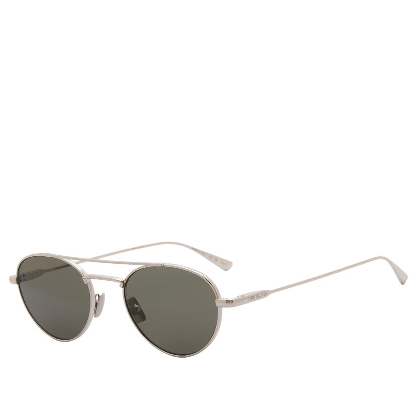 Solbriller Saint Laurent Saint Laurent SL 97 Sunglasses Metalisk | SL-97-002