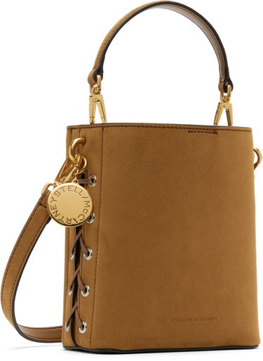 Håndtaske Stella McCartney Whipstitched Bucket Bag Brun | 7B0093WP0518, 1