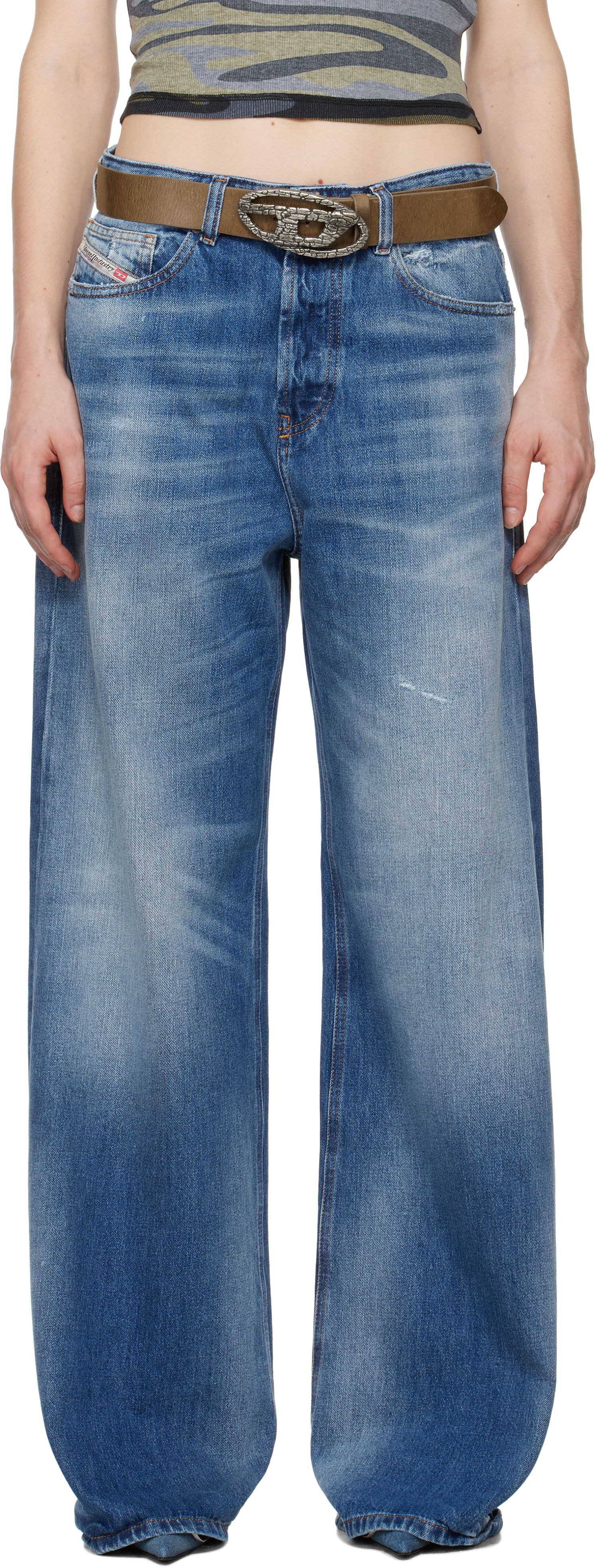 Jeans Diesel Relaxed 1996 D-Sire 09J81 Jeans Blå | A06925 09J86, 0