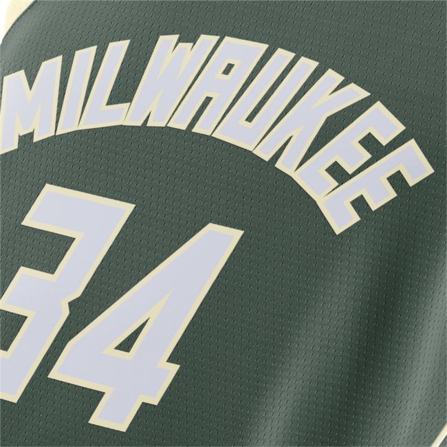 Jersey Nike Giannis Antetokounmpo Bucks Icon Edition 2020 NBA Swingman Grøn | CW3672-329, 1