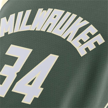 Jersey Nike Giannis Antetokounmpo Bucks Icon Edition 2020 NBA Swingman Grøn | CW3672-329, 1