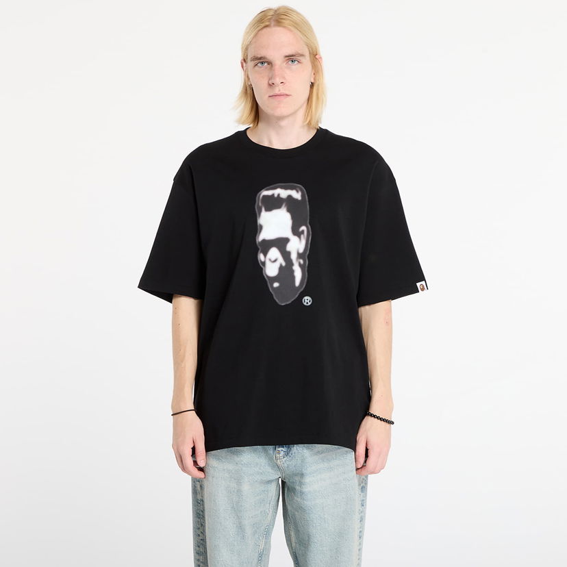 T-shirt BAPE City Camo Frankenstein Relaxed Fit T-Shirt Sort | 001TEL801317MBLK