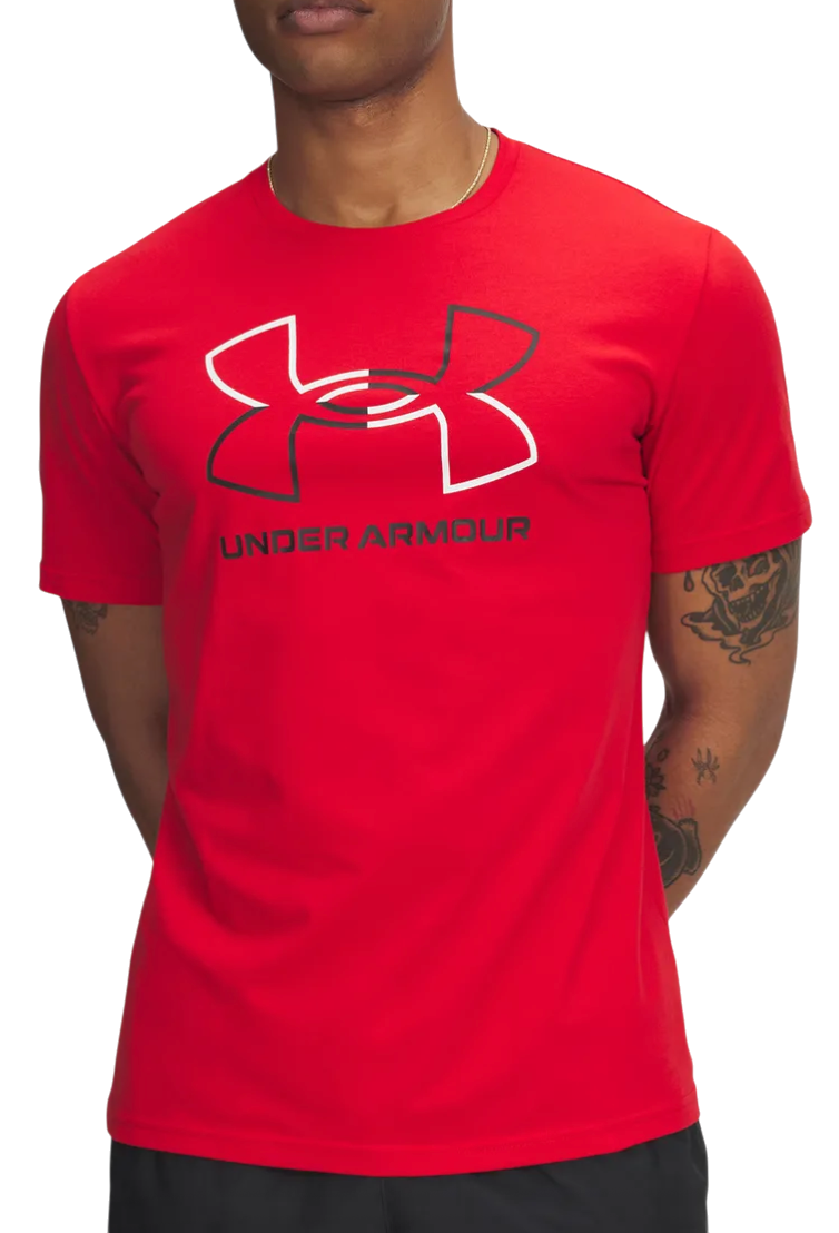 T-shirt Under Armour Short Sleeve T-Shirt GL FOUNDATION UPDATE Rød | 1382915-601, 0