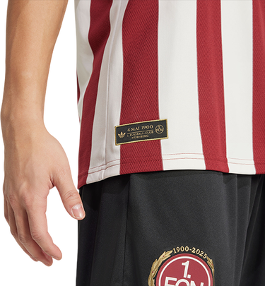 Jersey adidas Originals 1. FC Nürnberg 125th Anniversary Special Jersey by adidas Originals Rød | 5fcnjg6350, 3