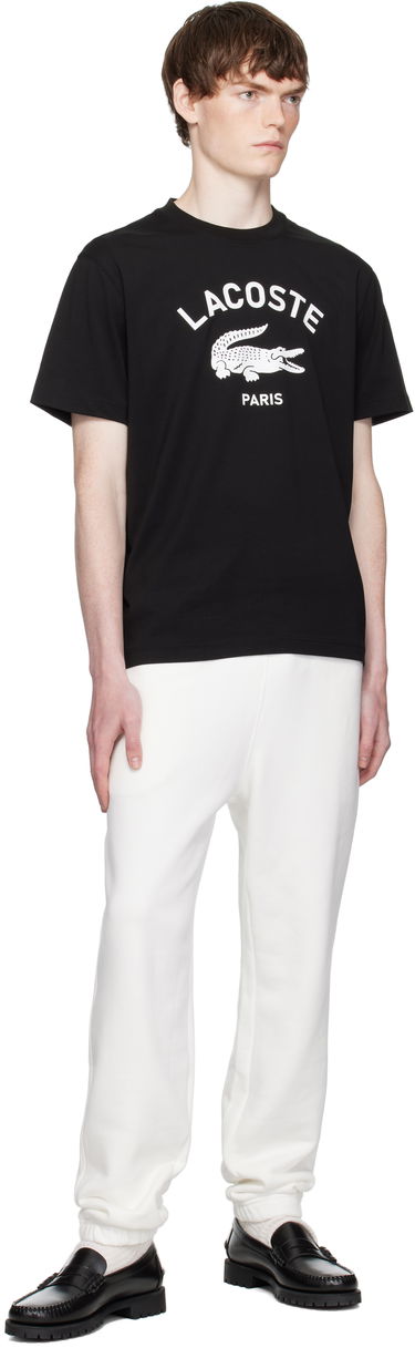 Joggingbukser Lacoste Fleece Sweatpants Hvid | XH7760_70V, 3