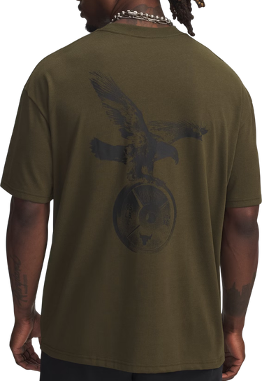 T-shirt Under Armour Project Rock Graphic T-Shirt Grøn | 6006259-308, 1