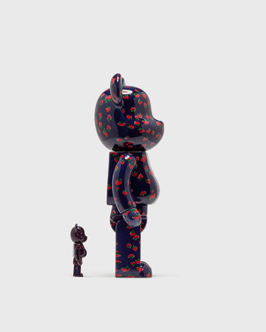 Collectible Medicom Toy MUVEIL STRAWBERRY 100% & 400% BE@RBRICK Set Flerfarvet | MED1191, 1