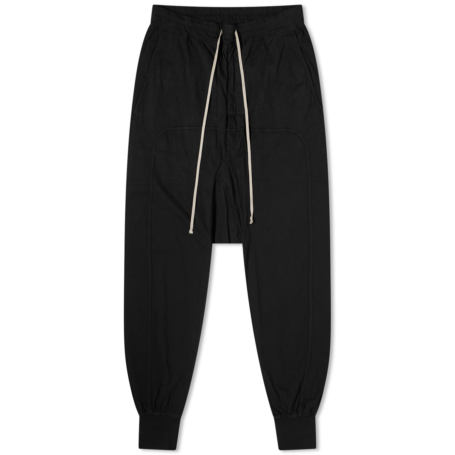 Bukser Rick Owens DRKSHDW Prisoner Lightweight Drawstring Pants Sort | DU01D1395-09, 0