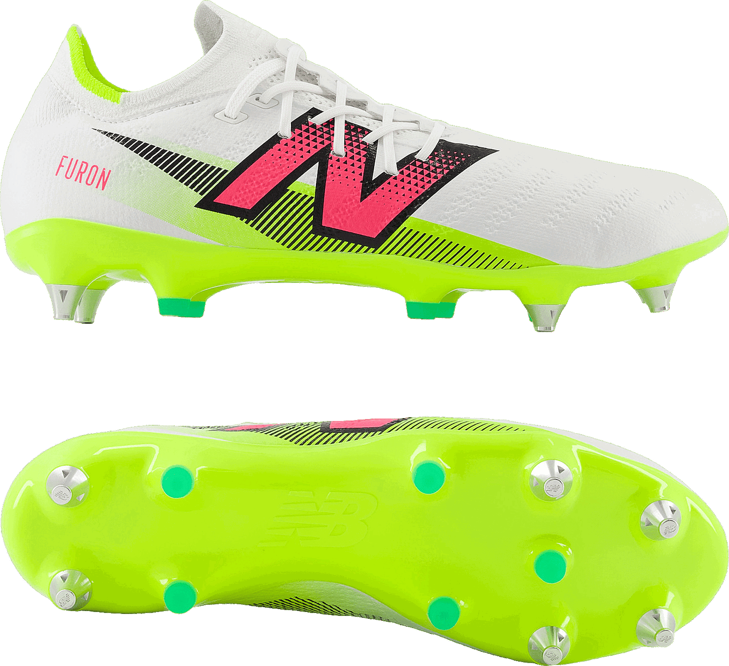 Sneakers og sko New Balance Furon Pro SG V7+ SF1SH75 Hvid | NBSF1SH75, 1