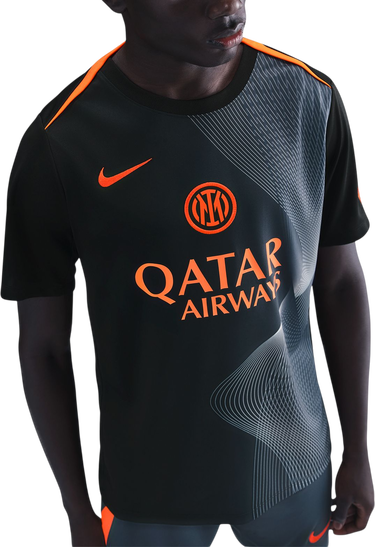 T-shirt Nike Dri-FIT Inter Milan Pre-Match T-Shirt 2025/26 Sort | hm3441-010, 0
