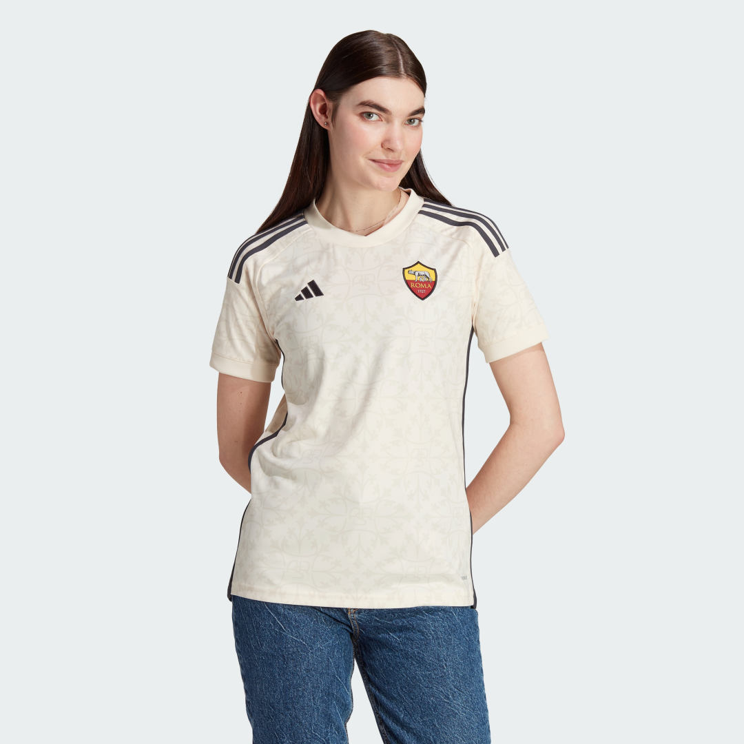 Jersey adidas Originals AS Roma 23/24 Away Hvid | IK7162, 1