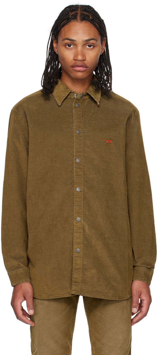 Skjorte Diesel D-Simply-Over Shirt Brun | A07111003GJ588, 0