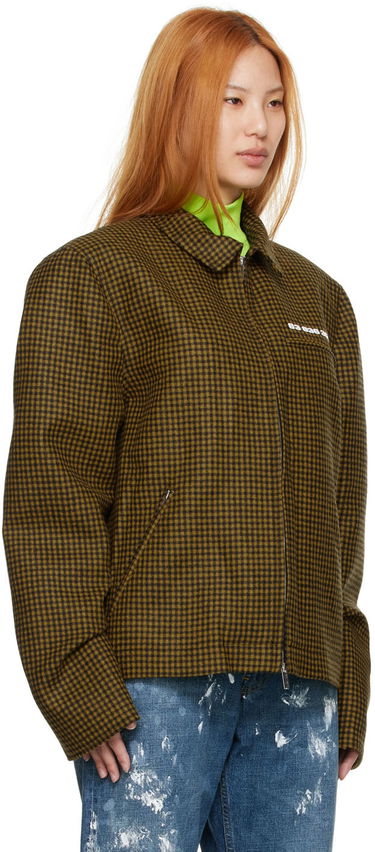 Jakke VETEMENTS Wool Zip-Up Jacket Brun | VL12JA100Y, 1