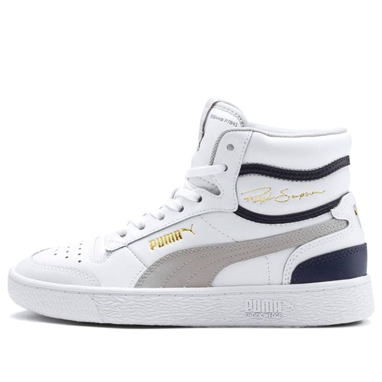 Sneakers og sko Puma Ralph Sampson Mid Hvid | 370925-03, 0