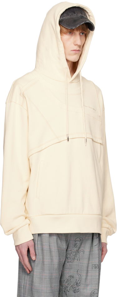 Sweatshirt Feng Chen Wang Feng Chen Wang Exclusive Hoodie Beige | SSE-HOO402, 1