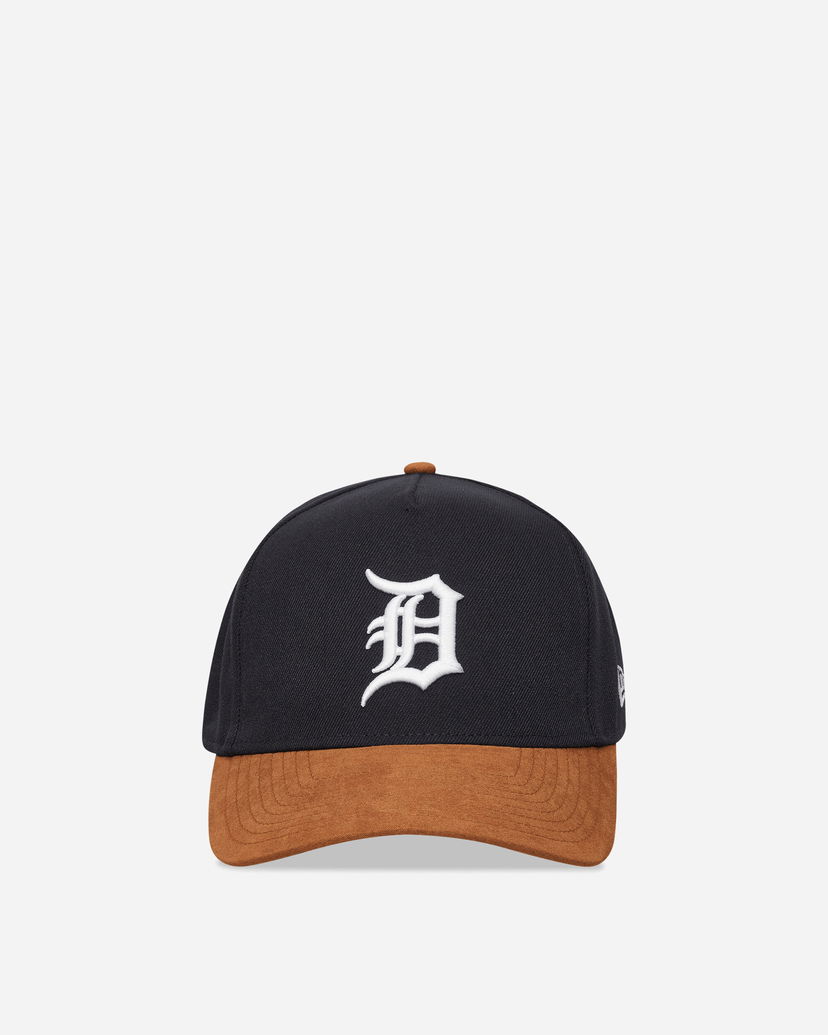 Kasket New Era Detroit Tigers MLB Suede Visor 9FORTY E-Frame Cap Sort | 60759010 MULTI