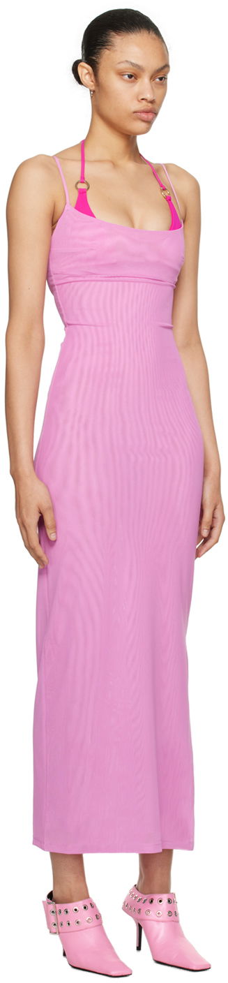 Kjole Miaou Miaou Thais Maxi Dress Lyserød | 5019PM3VLT, 1