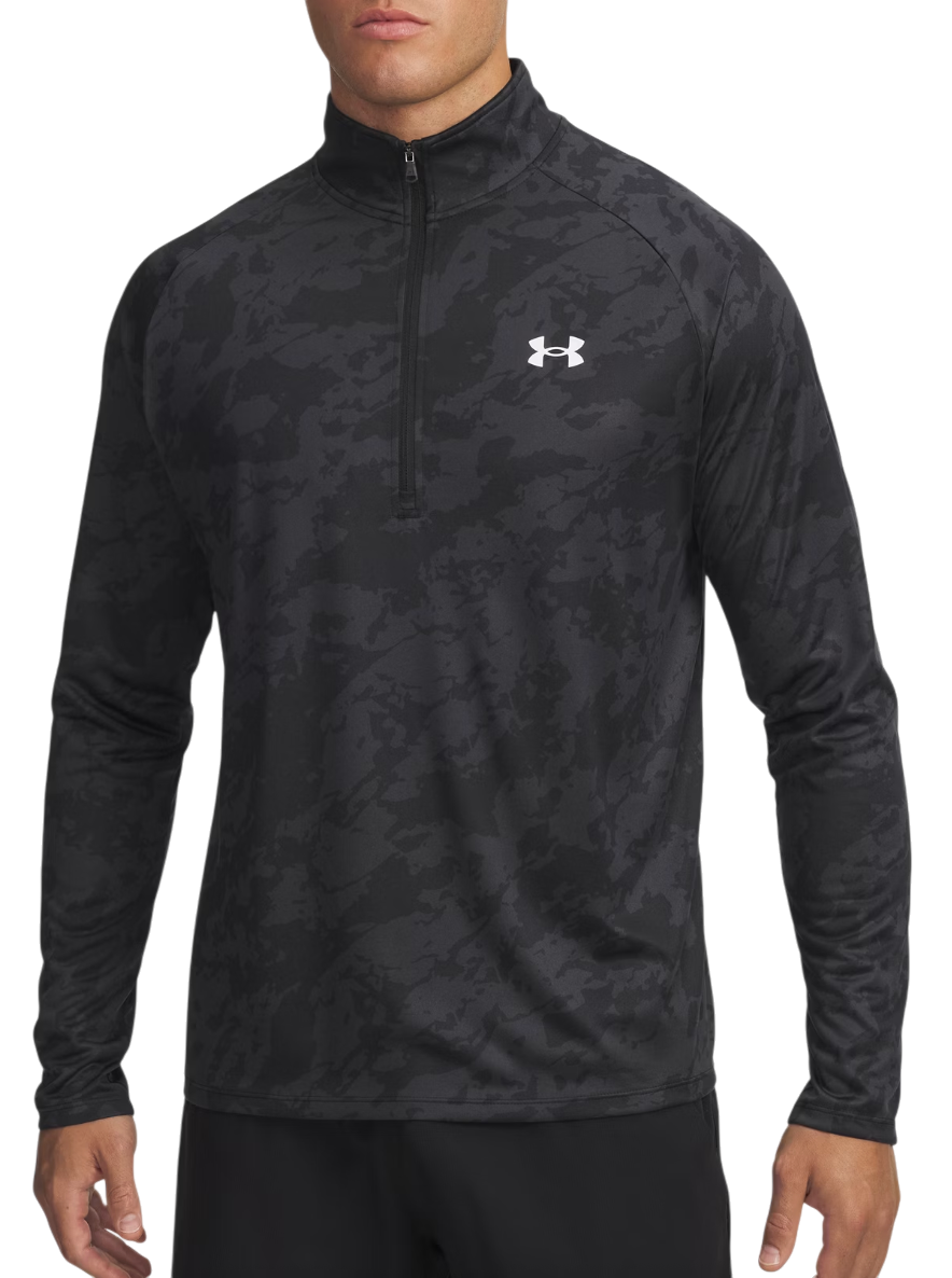 T-shirt Under Armour Long-Sleeve Top Tech 2.0 1/2 Zip Sort | 1328495-007, 0