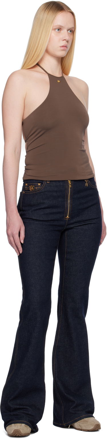 Jeans AMIRI AMIRI Zip Up Flare Jeans Blå | AWDNFR1016, 3