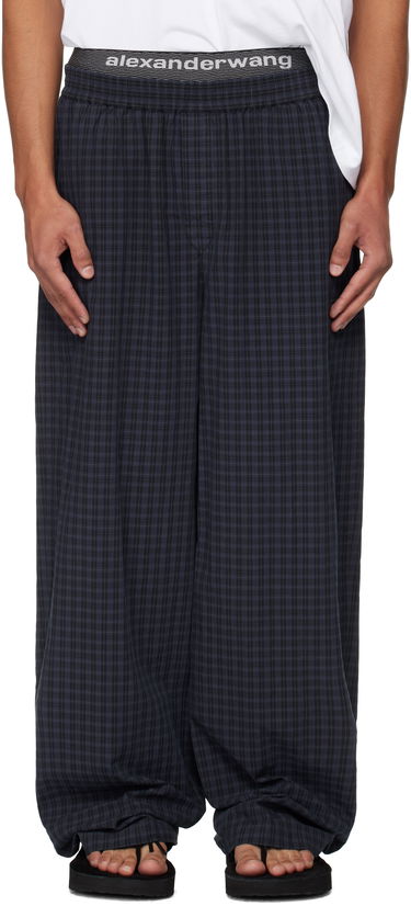 Bukser Alexander Wang Alexander Wang Relaxed Trousers Blå | 6WC3254885, 0