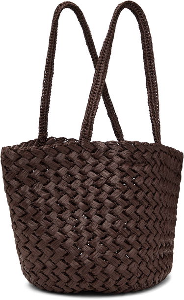 Mulepose The Row The Row Estelle Woven Tote Brun | W1655-W756, 2