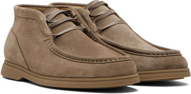 Tøj og tilbehør BOSS Suede Desert Boots with Stitching Brun | 50548119, 4