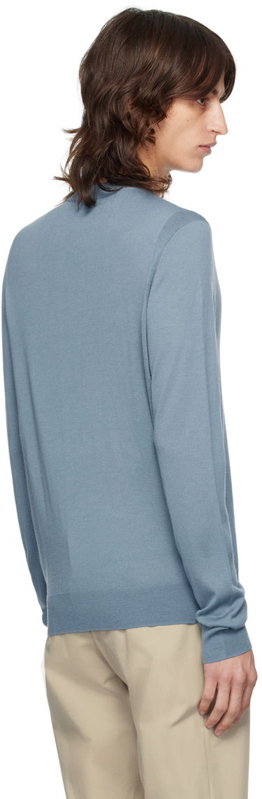 Sweater Paul Smith Paul Smith Crewneck Sweater Blå | M1R-562X-M02093-42, 2