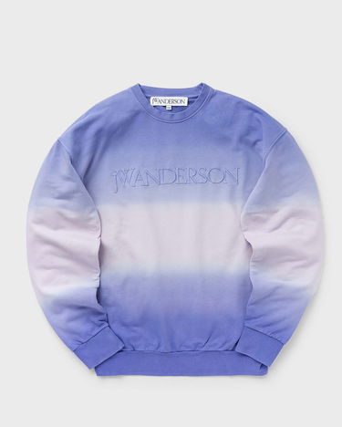 Sweatshirt JW Anderson LOGO EMBROIDERY GRADIENT SWEATSHIRT Blå | JW0191-PG1632-748, 0