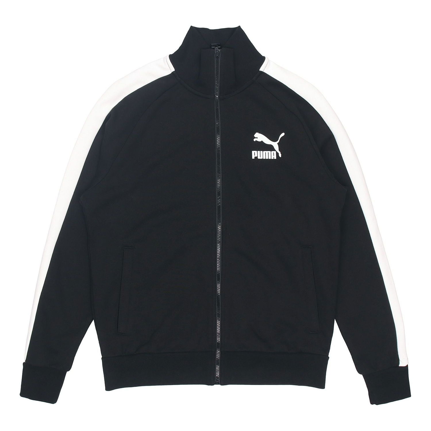 Vindjakke Puma Classic Stand Collar Splicing Jacket Sort | 532935-01, 0
