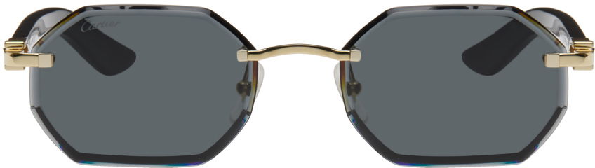 Solbriller Cartier Signature C Sunglasses Grå | CT0439S-001, 0