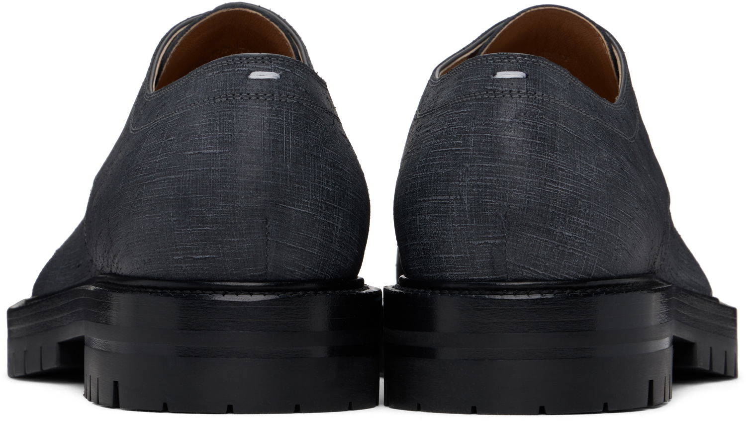 Tøj Maison Margiela Maison Margiela Tabi County Lace-Up Derbys Sort | S57WQ0188 P8157, 1