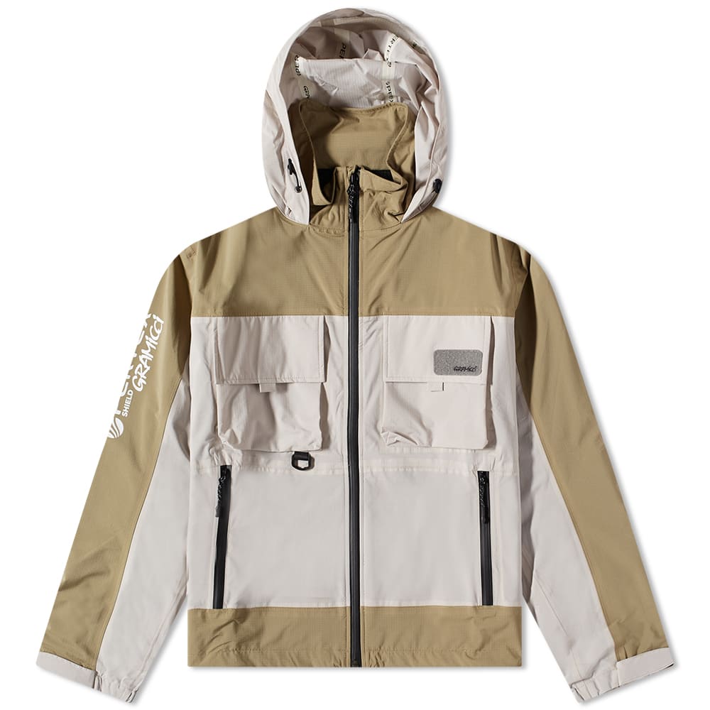 Parka GRAMICCI Pertex Trailside Wading Jacket Grå | G2FM-J036-STN, 0