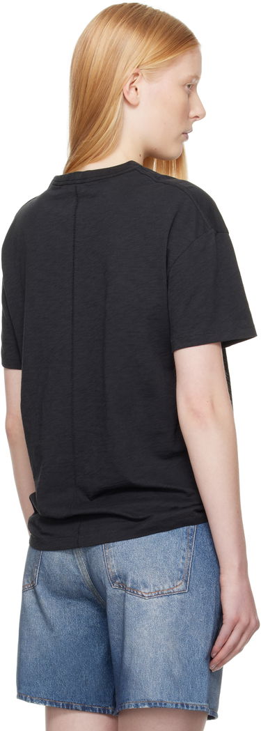T-shirt rag & bone Rag & Bone Boyfriend Mini Slub T-Shirt Sort | WCC23ST059CH59, 2