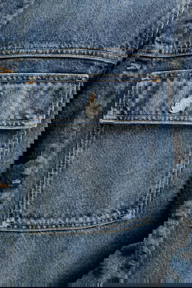 Jakke Samsoe Samsoe Samsoe Samsoe SAWESLEY Denim Jacket Blå | M25100082, 4