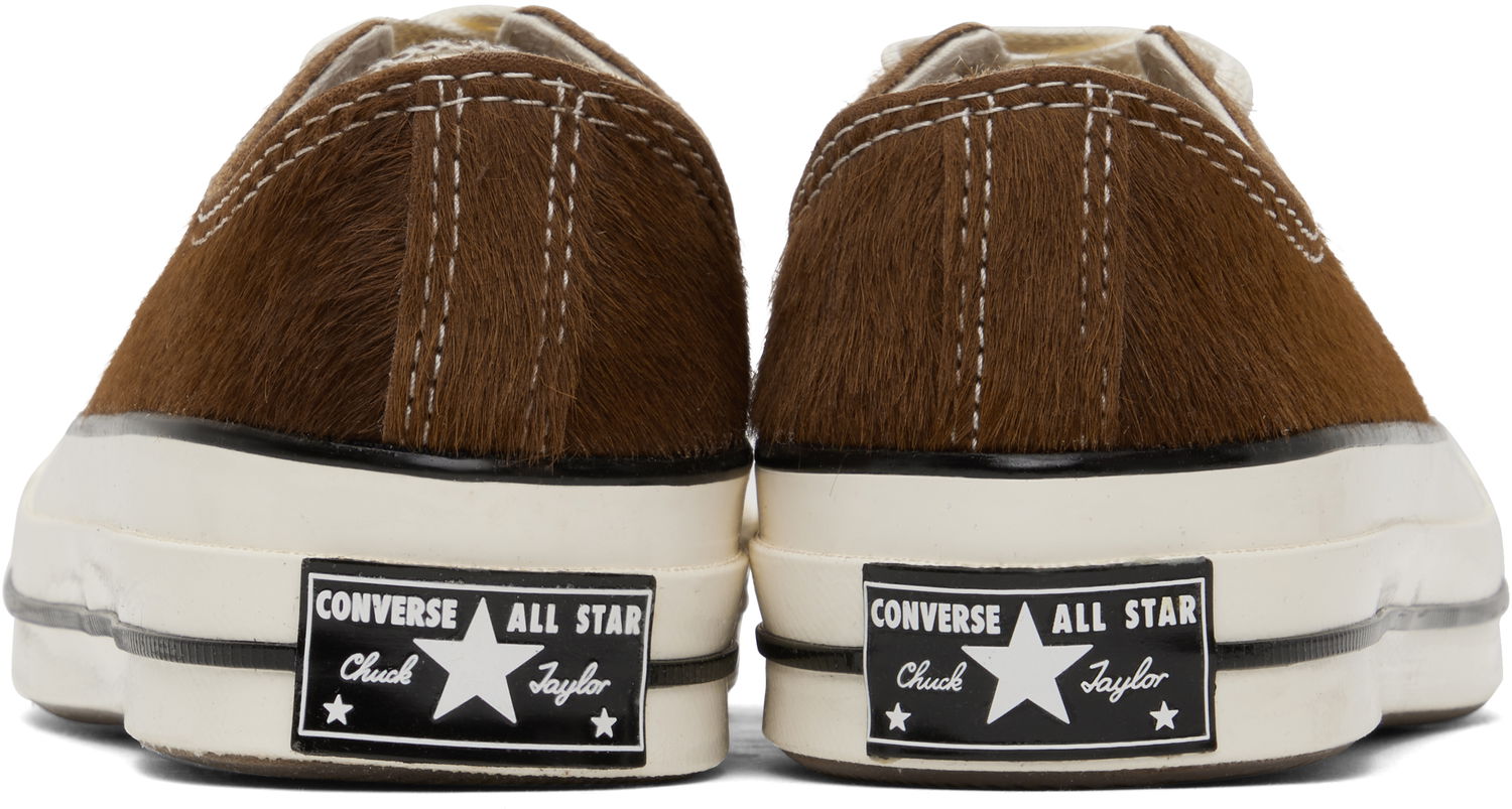 Sneakers og sko Converse Chuck 70 Premium Leather Brun | A13837C, 1