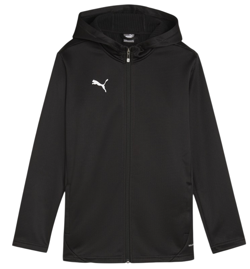 Sweatshirt Puma Training Fleece Jacket With Hood Sort | 659162-03