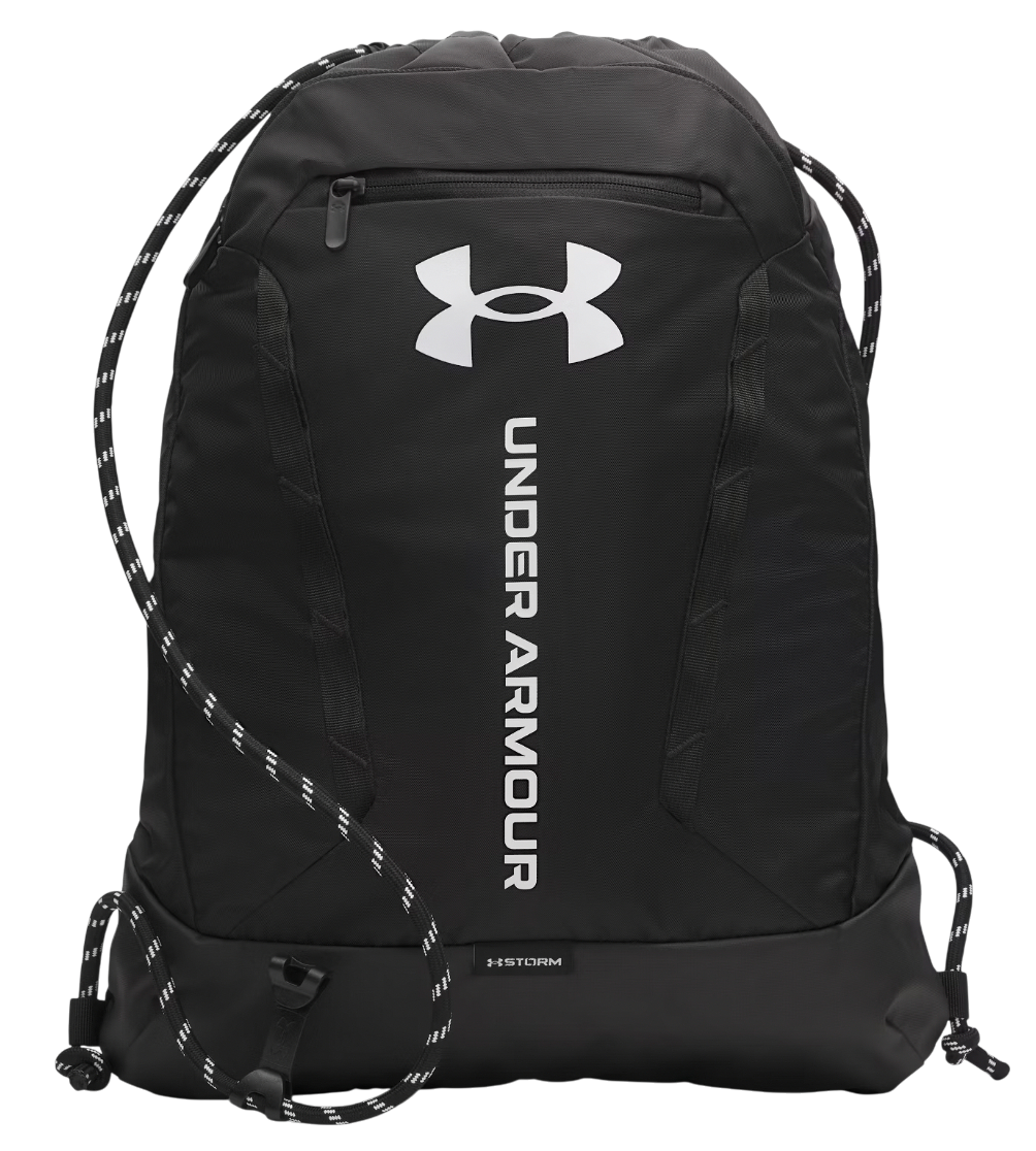 Gymsæk Under Armour Hustle Sackpack Sort | 6000519-001, 0
