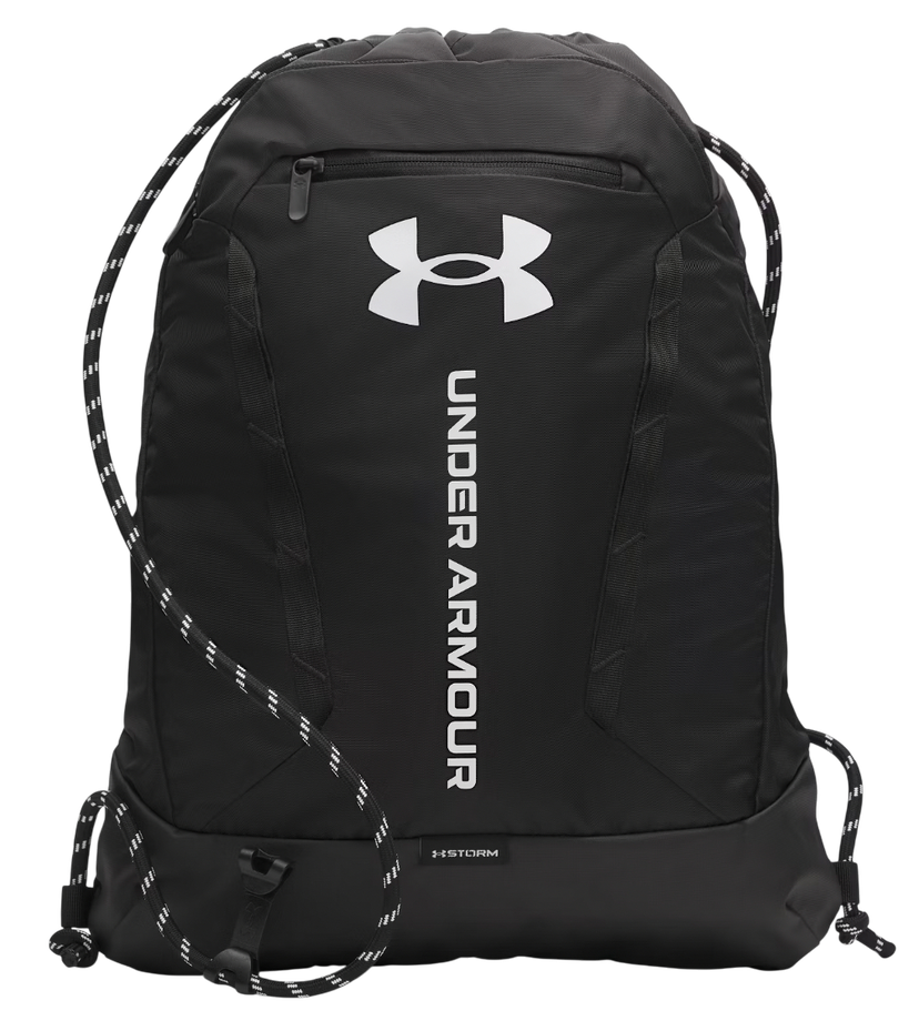 Gymsæk Under Armour Hustle Sackpack Sort | 6000519-001