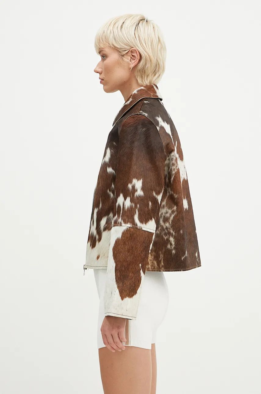 Jakke Samsoe Samsoe Suede Jacket Brun | F24300022, 1