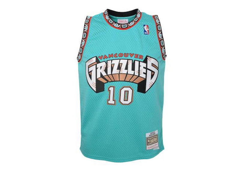 Jersey Mitchell & Ness Mitchell & Ness Vancouver Grizzlies Mike Bibby Swingman Jersey Turkis | 9N2B7BRD0-VGZMB-Y98