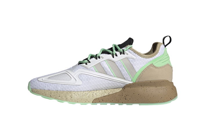 Sneakers og sko adidas Originals ZX 2K Boost Mudhorn Hvid | GZ2760, 0