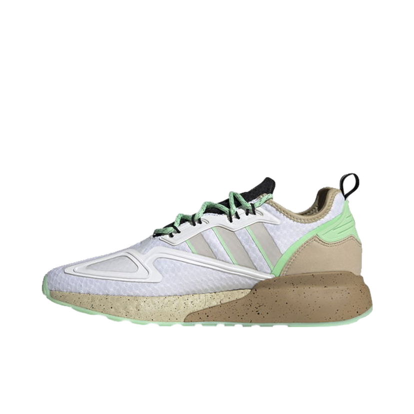 Sneakers og sko adidas Originals ZX 2K Boost Mudhorn Hvid | GZ2760