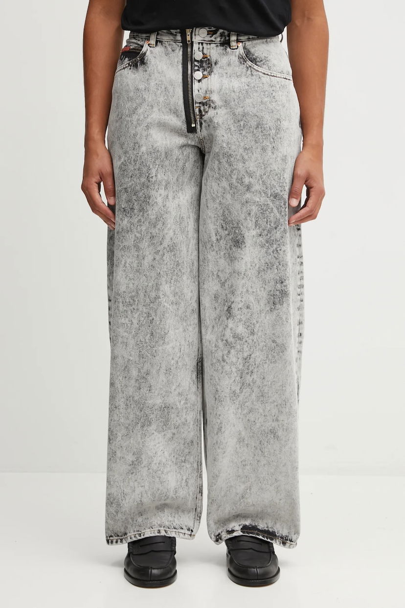 Jeans Martine Rose Martine Rose Zip Hem Jeans Grå | 259WD09049