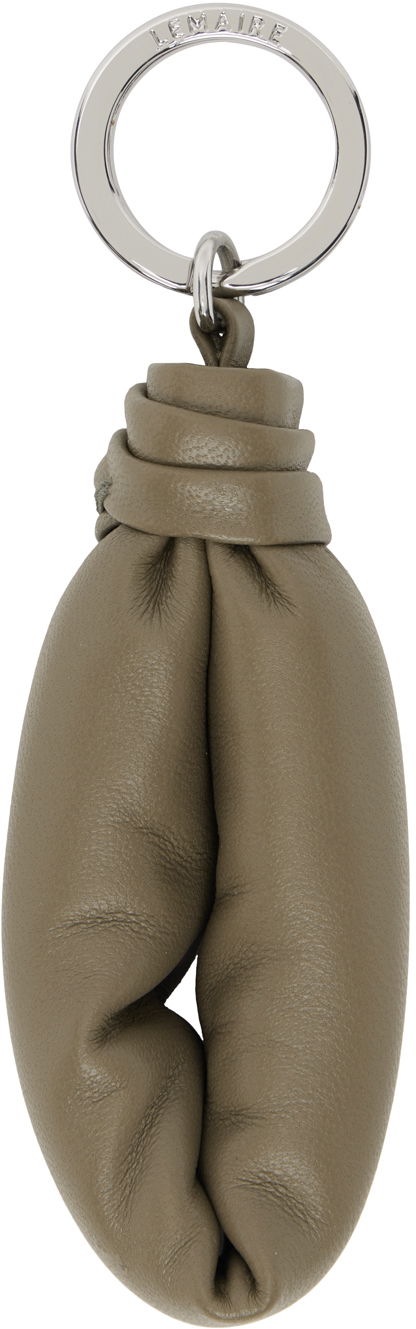 Nøgleringe LEMAIRE Wadded Keychain Grøn | AC304 LL095