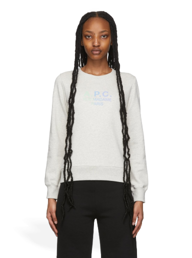 Sweatshirt A.P.C. Mathilda Sweatshirt Grå | COEBH-F27712