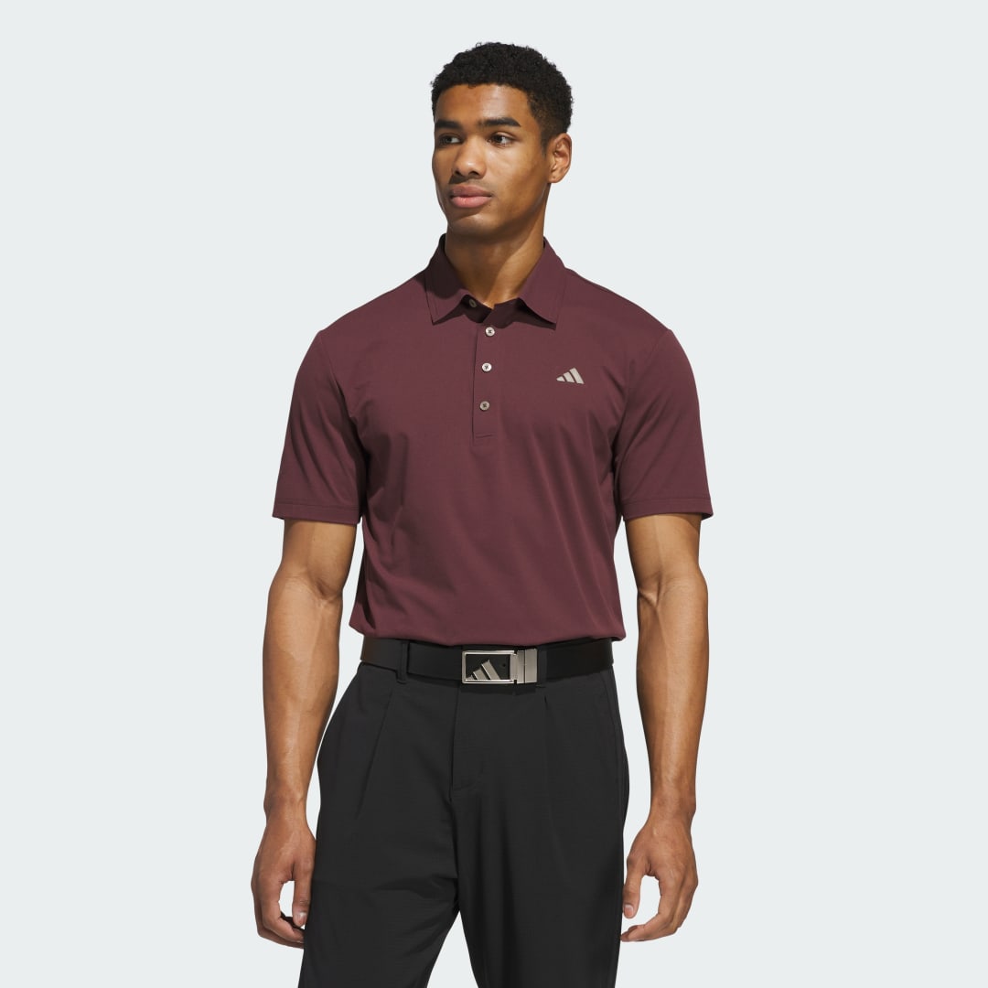 Polo skjorte adidas Performance Ultimate365 Tour Twistknit Golf Polo Shirt Bourgogne | JY4686, 0