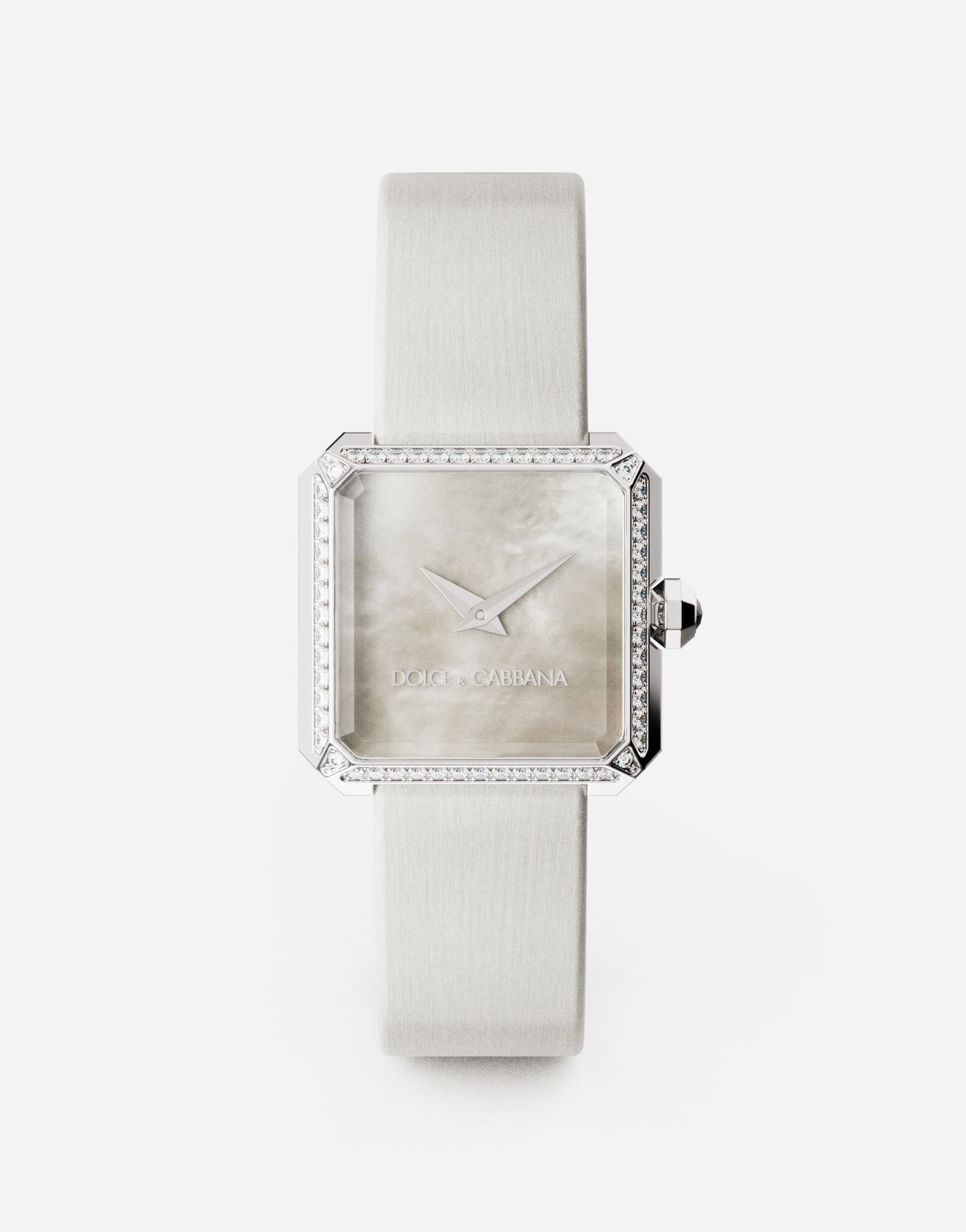 Ur Dolce & Gabbana Dolce & Gabbana Sofia Steel Watch with Diamonds Hvid | WWJC2SXCMDT8H012, 0